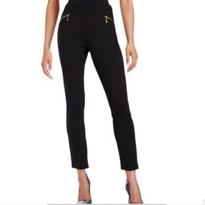 Black ivanka trump skinny ankle pant